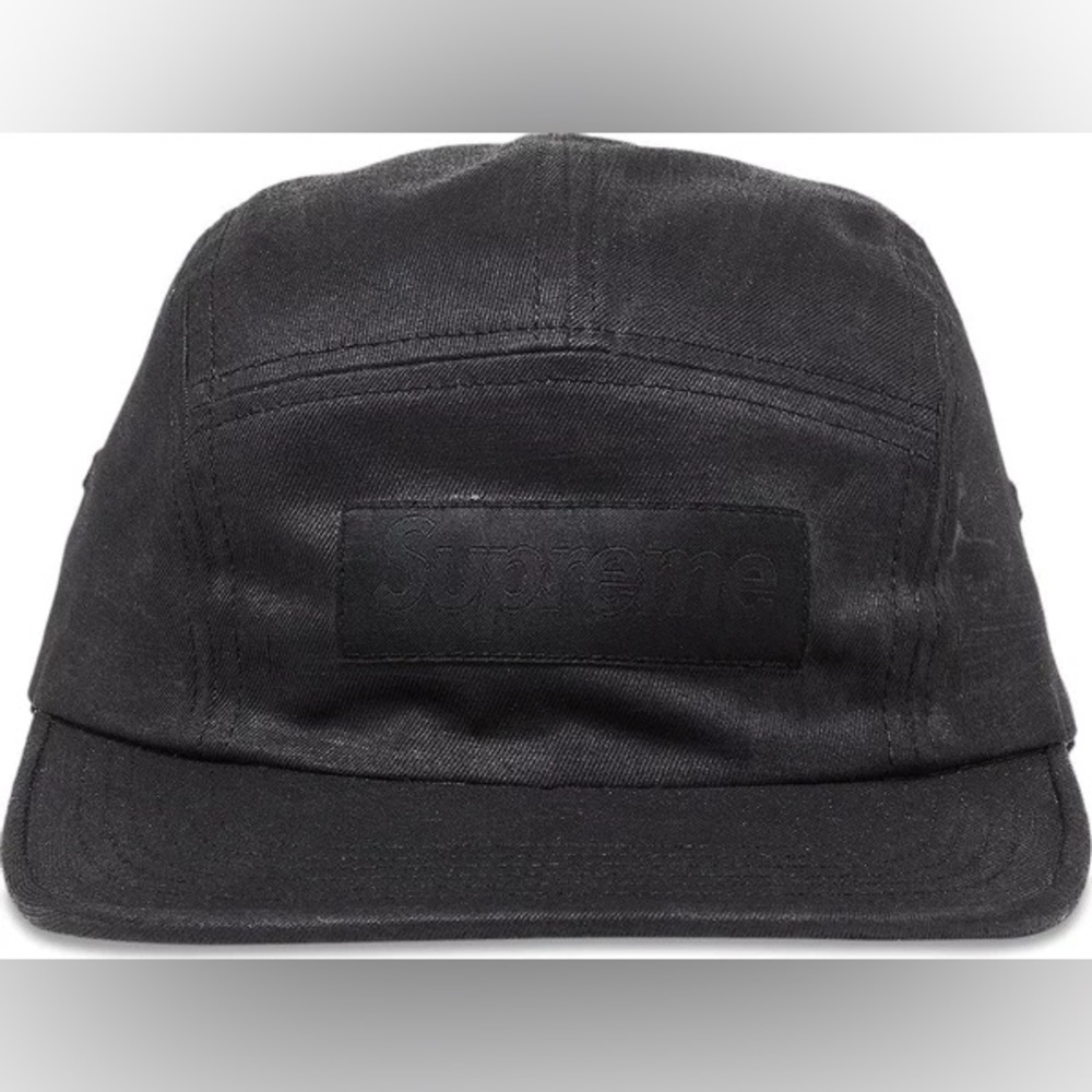 Supreme x MM6 Maison Margiela Painted Camp Cap 'Black'